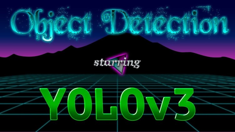 YOLOv3 object detection themed cover image